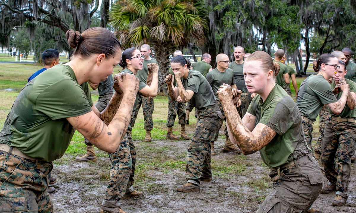 Female Marine Recruits Begin Training In San Diego For The First Time In Nearly 100 Years San